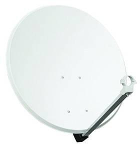 FRACARRO -KIT COMPOSTO DA PARABOLA ACCIAIO CBD EASY80 + LNB TWIN 289822- Convertitore universale 2 Uscite Indipendenti