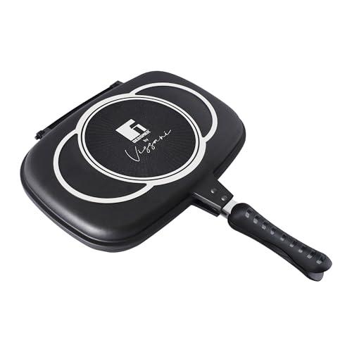 BERGNER by Vissani Padella doppio grill effetto fornetto 32x24x7,2cm