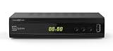 TELE System TS6822 PRO DVB-T2 HEVC Decoder Digitale Terrestre e Videoregistratore twin tuner DVB-T2 HD HDR (HDR10 / HLG) con Display e Telecomando 2 in 1 con controlli TV