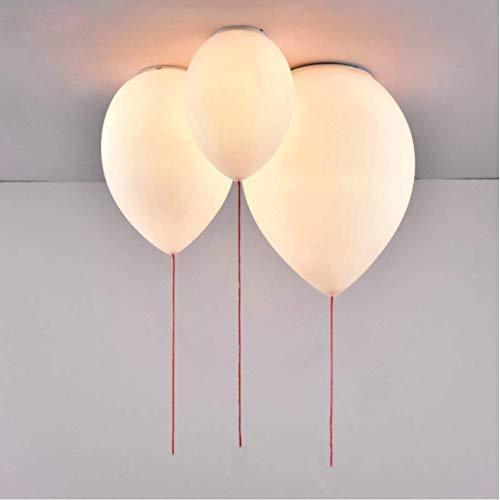 GUANSHAN Plafoniera a palloncino bianco Lampada da soffitto