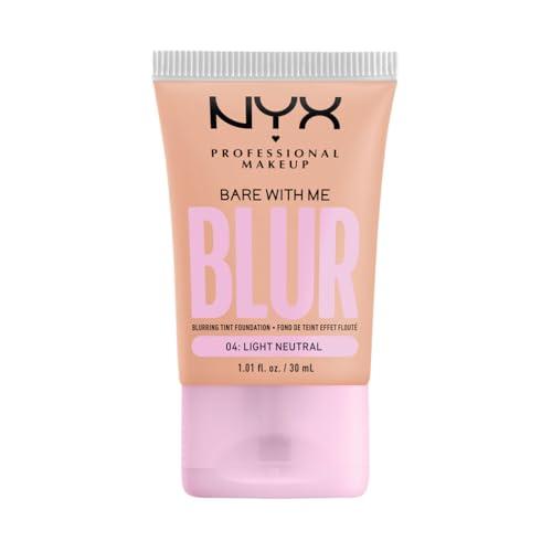 NYX Professional Makeup Fondotinta Effetto Blur, Con Coprenza Media