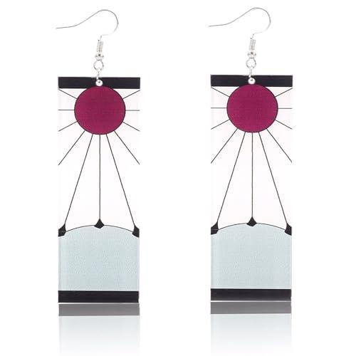 Orecchini Demon Slayer, Demon Slayer Gadget 2Pcs
