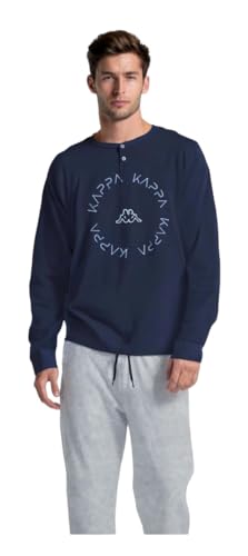 Kappa Pigiama Uomo Cotone Lungo