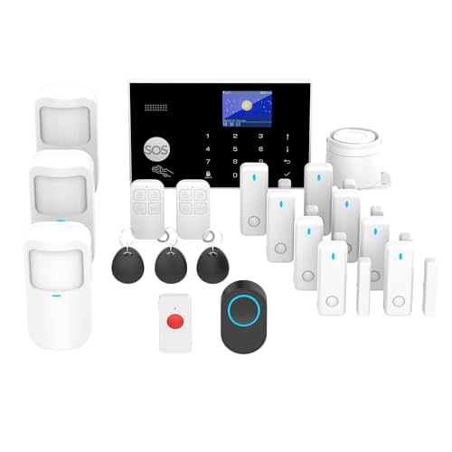 TUGARD Sistema di allarme WiFi/GSM 2G con app