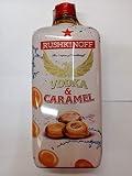 Caramell Vodka Rushkinoff Bottiglia di plastica 1 litro 18% di alcol