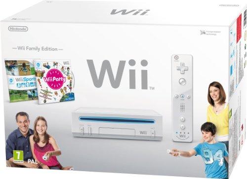 Nintendo Wii – Console con Wii sport e Wii party [Bundle]