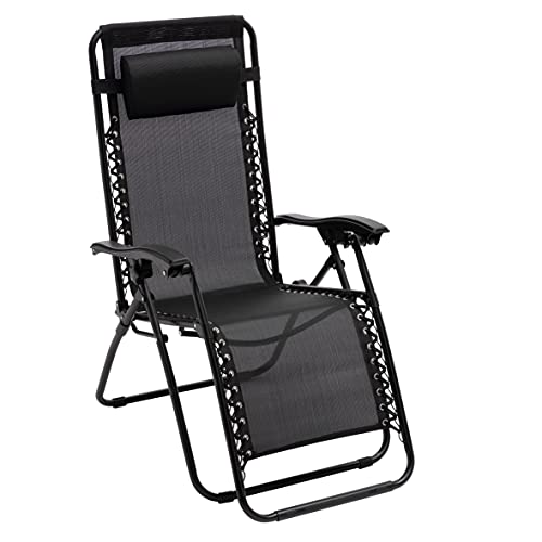 Baroni Home Sedia Sdraio Zero Gravity da Giardino