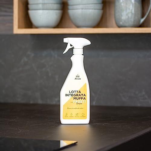 Sargon Rimuove la Muffa, 100% Inodore – Igienizza Muri e Pareti di Casa – Sicuro e Atossico – 500ml