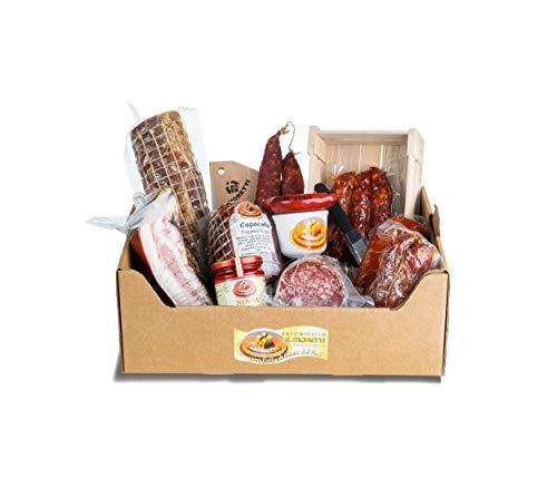 Moretti® Cesta Regalo Natalizio Salumi E Accessori