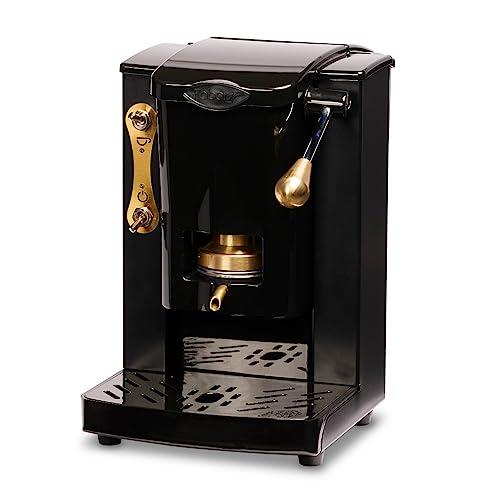 FABER COFFEE MACHINES | Modello Piccola Slot Brass Edition | Macchina caffe a cialde ese 44mm