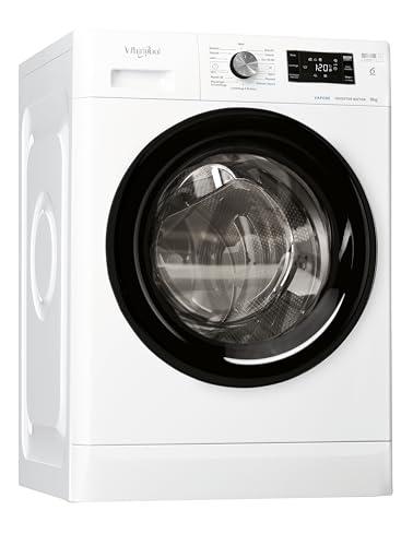 Whirlpool Lavatrice a Libera Installazione a Carica Frontale, 9 KG, FFB D96 BV IT