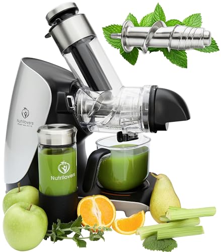 Nutrilovers GREEN-PRESS MAX Estrattore di Succo Lento