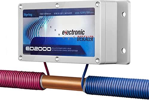 iSpring ED2000 Anticalcare Decalcificatore Magnetico Elettronico per Tubazioni