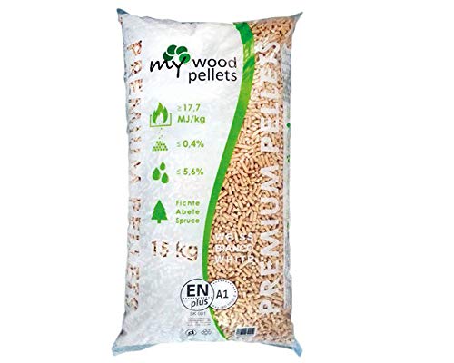 PELLET MY WOOD Abete 100% Certificato A1 15kg