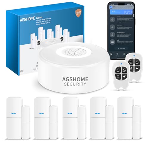 AGSHOME Allarme Casa Senza Fili con sirena 120 dB