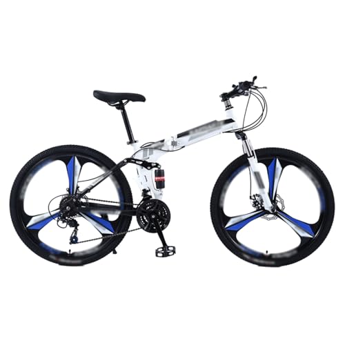 GLSQBVRP Mountain Bike Pieghevole Da 24 E 26 Con Doppia Sospensione