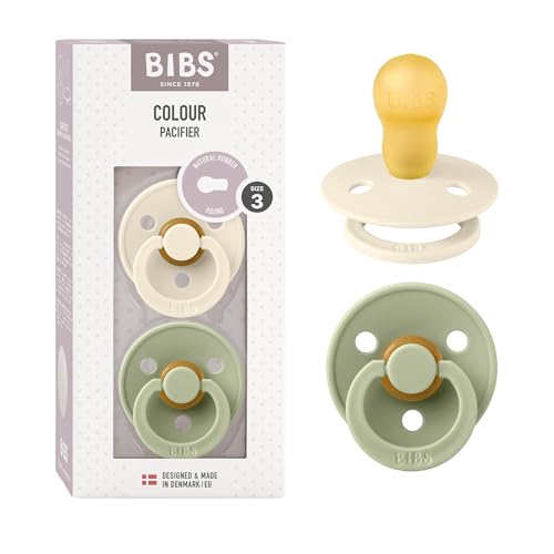 BIBS Colour Ciuccio confezione da 2 pezzi, misura 3