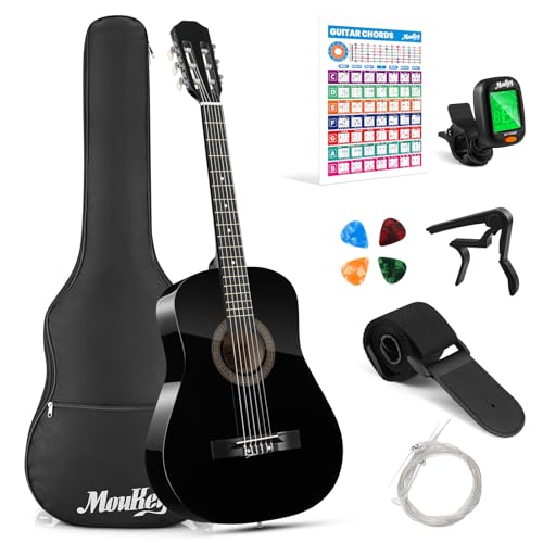 Moukey 96.5cm Dreadnought Acoustic Guitar Kit