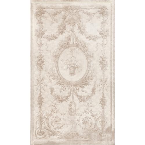 Blanc Mariclò Tappeto Aubusson Jacquard