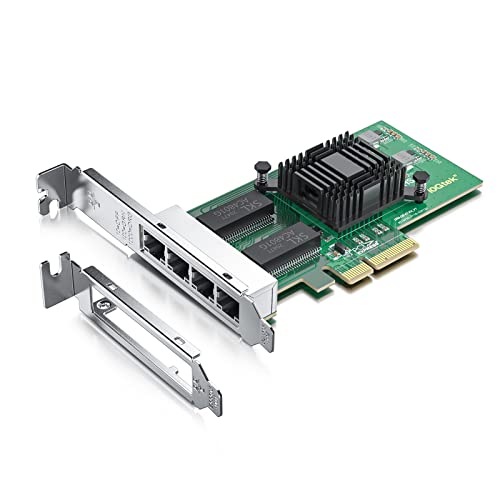 10Gtek I350-T4 Scheda di Rete Gigabit