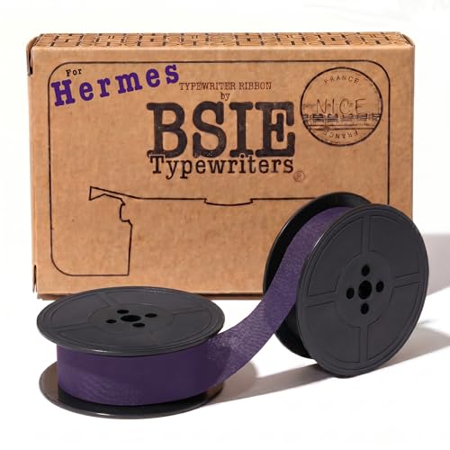 BSIE Nastro per macchina da scrivere Hermes Viola