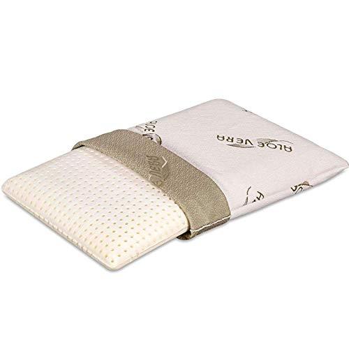 Evergreenweb – Cuscino Letto in Memory Foam 40×70 Basso 9 cm e Lavabile