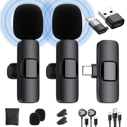 Microfono Wireless per Porta Type-C/Lightning/USB