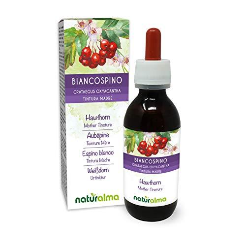 Biancospino (Crataegus oxyacantha) foglie e fiori Tintura Madre analcoolica Naturalma