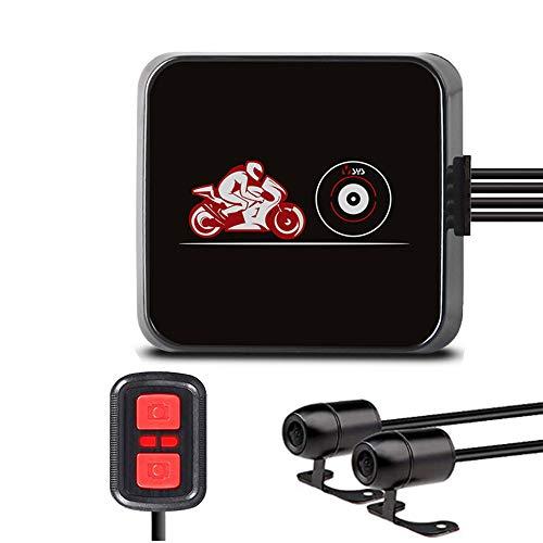 VSYSTO Moto Dash Cam, Grandangolo a 130° Fotocamera per moto