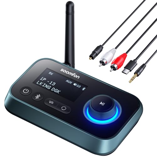 SOO Trasmettitore Ricevitore Bluetooth 5.0