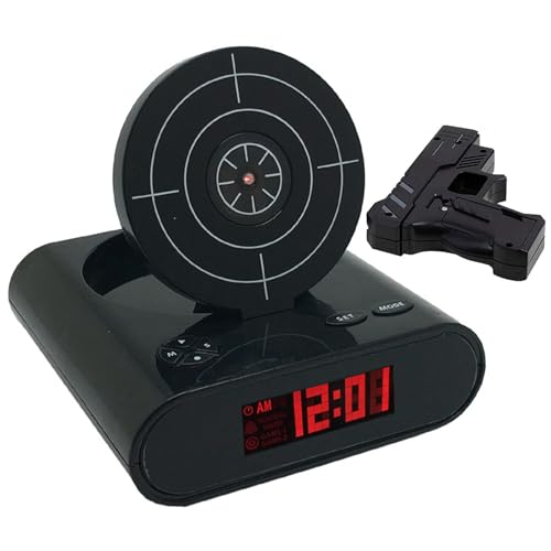 Target Sveglia con pistola e display LED