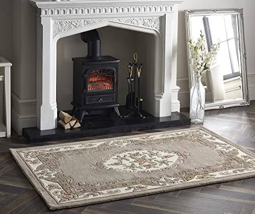 Lord of Rugs Lotus Tappeto Aubusson in Lana