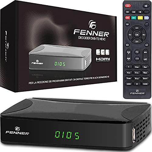 Decoder DVB-T2 HD 1080p SINTONIZZAZIONE AUTOMATICA