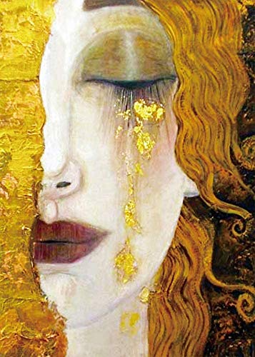 DOUBLETOP Puzzle 1000 pezzi Gustavo Klimt D'Oro Lacrime