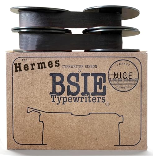 BSIE Nastro per macchina da scrivere Hermes Nero