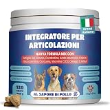 IntegraPet INTEGRATORE ARTICOLAZIONI CANE-120 Snack di Joint Care