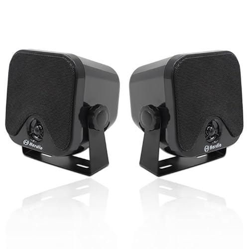 Diffusori Esterni Da 100 W 4″Sistema Stereo Impermeabile Marino per Barca, Ristorante, Negozio, Giardino, Camper, Camion ATV UTV Motocicletta