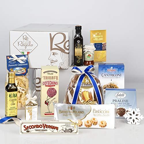 RE REGALO KIT DEGUSTAZIONE NATALE Cesto 11 Pz
