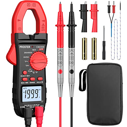 Proster Pinza Amperometrica TRMS 600A