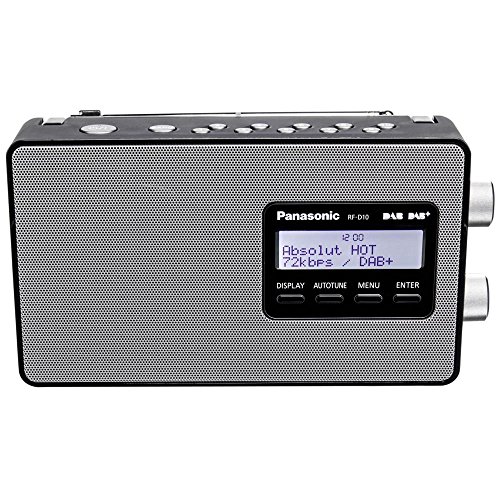 Panasonic RF-D10EG-K Radio Digitale Portatile DAB/FM