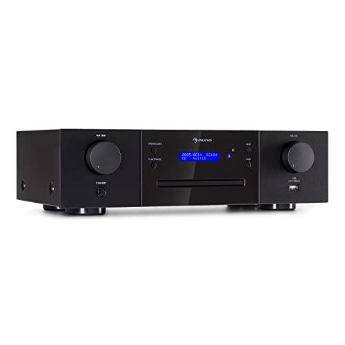 Auna CD-1000 DG – Lettore CD hifi, USB, MP3, telecomando