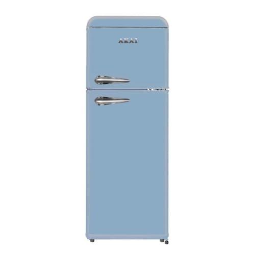 Akai CLASS240KBL FRIGORIFERO DOPPIA PORTA VINTAGE CL.F AZZURRO