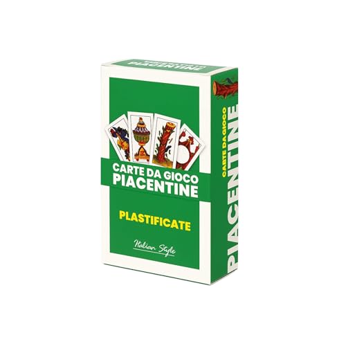 Italian Style - Carte da Gioco Piacentine Plastificate