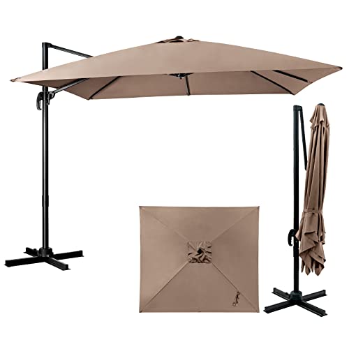 KOMFOTTEU Ombrellone da Giardino 300 cm