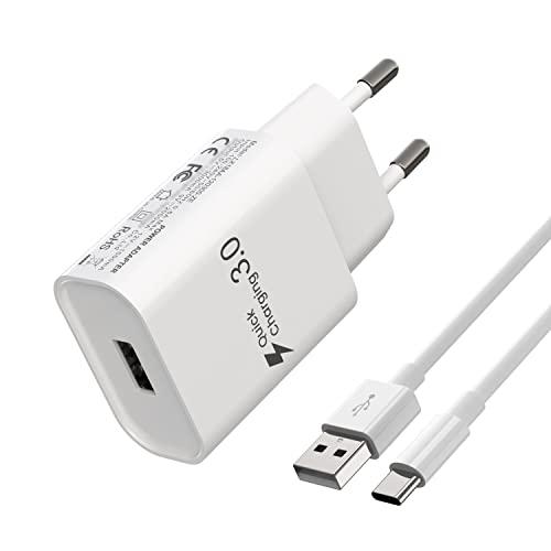 Caricatore USB Quick Charge 3.0 18W per telefoni Xiaomi Redmi 10C 10 Note 11S 10 Pro Mi 8 Mi 9 Mi 10