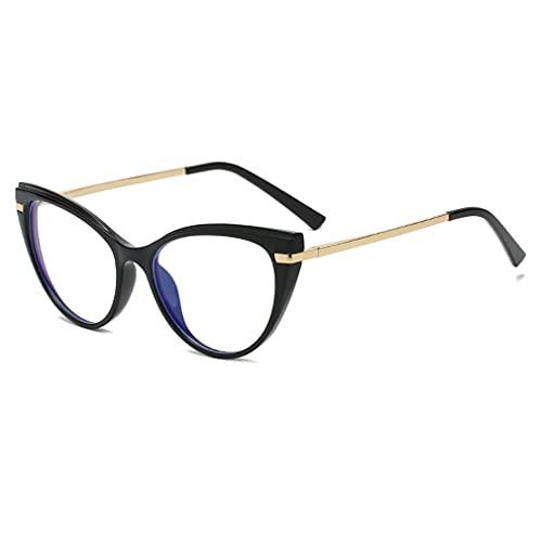 LJCZKA Montatura Occhiali da Vista Donna Occhiali Anti Luce Blu Gatto