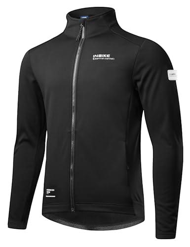 INBIKE Giacca Ciclismo Invernale Giacca Termica Giubotto Caldo Antivento per Escursionismo MTB Bici Running Sport Outdoor e Vita Quotidiana da Uomo e Donna,L