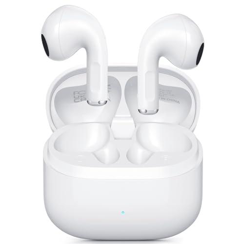 Cuffie Bluetooth, Auricolari Bluetooth 5.3 con 4 ENC Mic, 2024 Cuffiette Bluetooth In Ear HiFi Stereo, IPX7 Impermeabili Cuffie Wireless