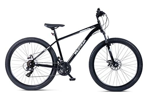 WildTrak – Bicicletta MTB, Adulto, 27.5″,21 Velocità, Gruppo Cambi Shimano – Nera