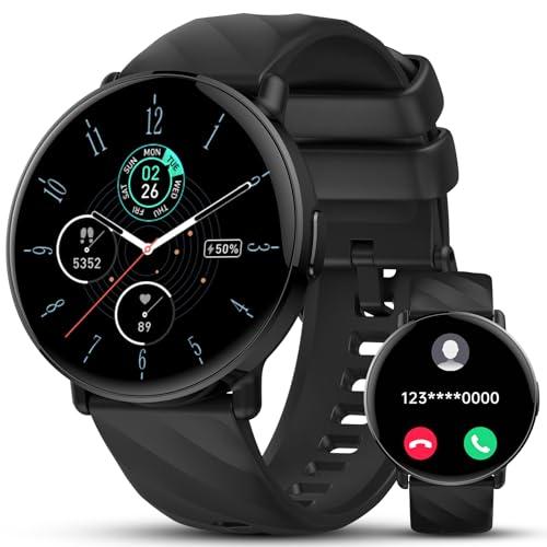 Smartwatch Uomo Donna, 1.39″ Orologio Smartwatch con Funzione di Chiamata Bluetooth, 113+ Sportive Orologio Fitness